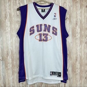 Reebok NBA Phoenix Suns Steve Nash Vintage Sleeveless Jersey Size XXL Men